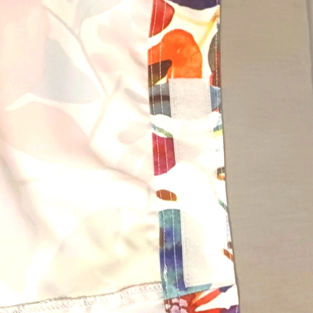Ripskirt Hawaii Red and Pink A-Line Pleated Skirt - Picture 6 of 6